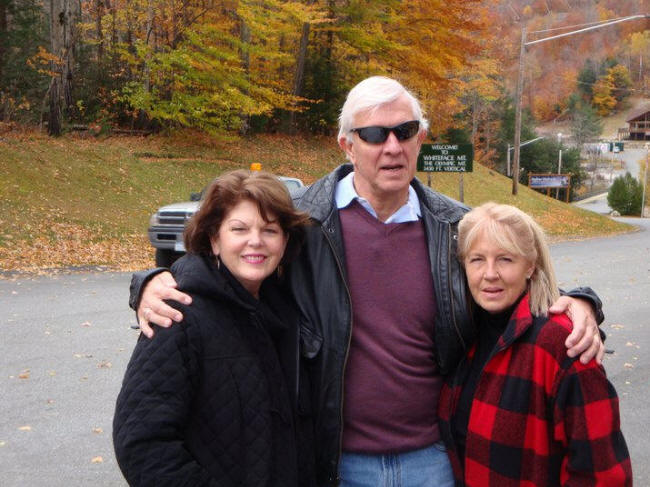 Linda L. Davis and Betty and Ron Waedemon